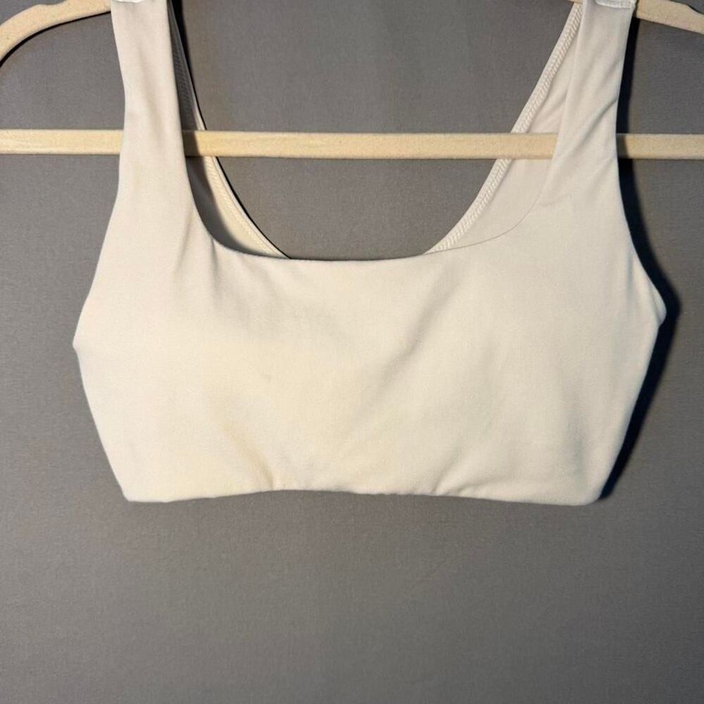 Aerie Women's White and Cream Bra